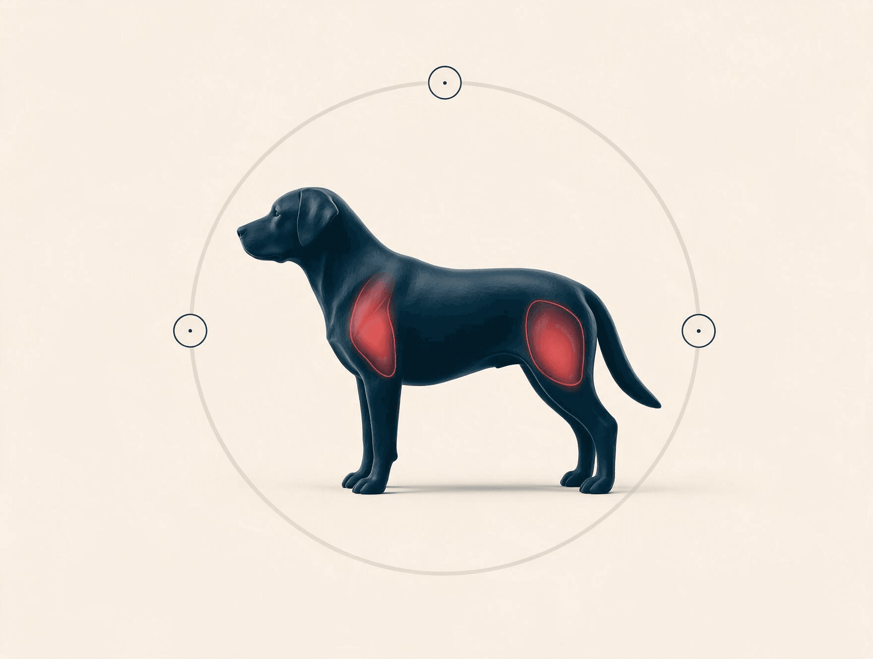 Explorador anatómico 3D canino — Yoguidogy